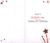Picture of 30TH BIRTHDAY CARD SILVER W/BALLOON
